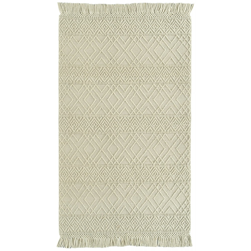 Kaleen Mara Collection Ivory Runner 2'3" x 8'