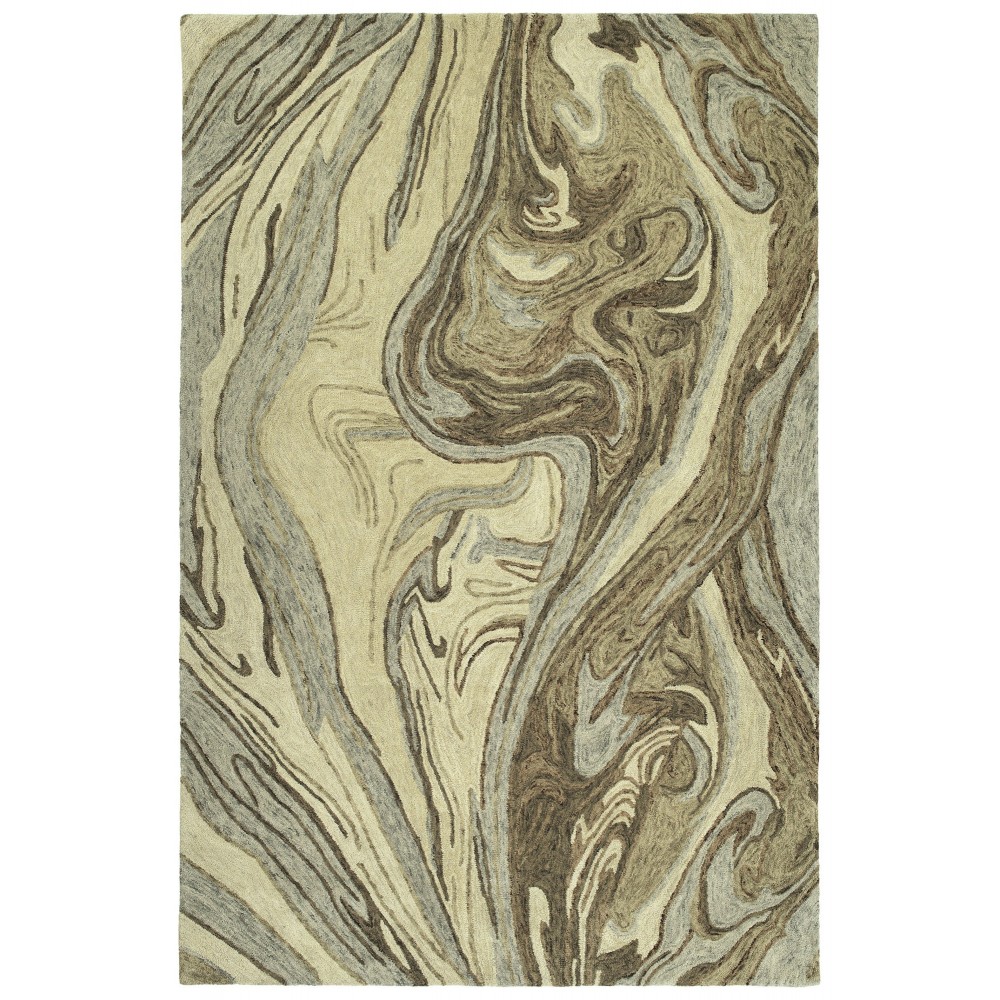 Kaleen Marble Collection Sand Flex Area Rug 5' x 7'9"