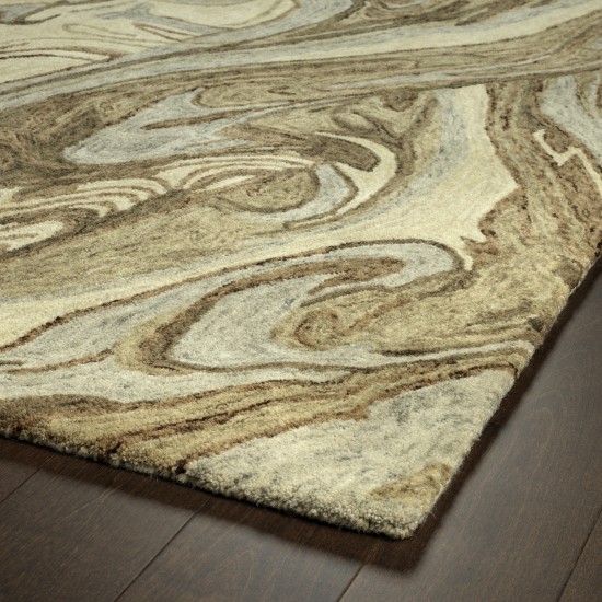 Kaleen Marble Collection Sand Flex Area Rug 5' x 7'9"