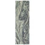 Kaleen Marble Collection Light Grey Throw Rug 2' x 3'