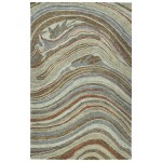 Kaleen Marble Collection Dark Grey Throw Rug 2' x 3'