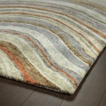 Kaleen Marble Collection Dark Grey Throw Rug 2' x 3'