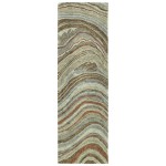 Kaleen Marble Collection Dark Grey Area Rug 5' x 7'9"