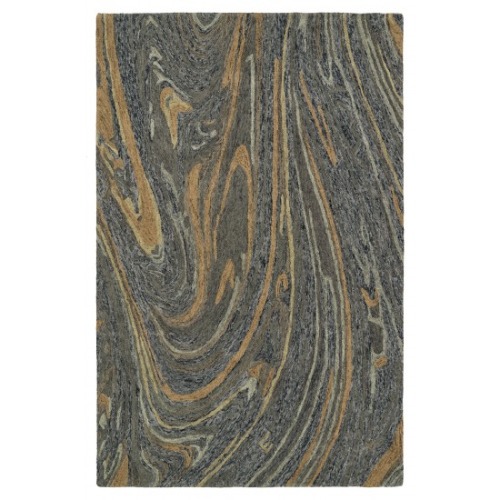 Kaleen Marble Collection Light Denim Area Rug 8' x 11'