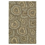 Kaleen Marble Collection Dark Brown Area Rug 8' x 11'