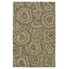 Kaleen Marble Collection Dark Brown Area Rug 9'6" x 13'