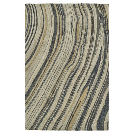 Kaleen Marble Collection Multi Sage Throw Rug 2' x 3'