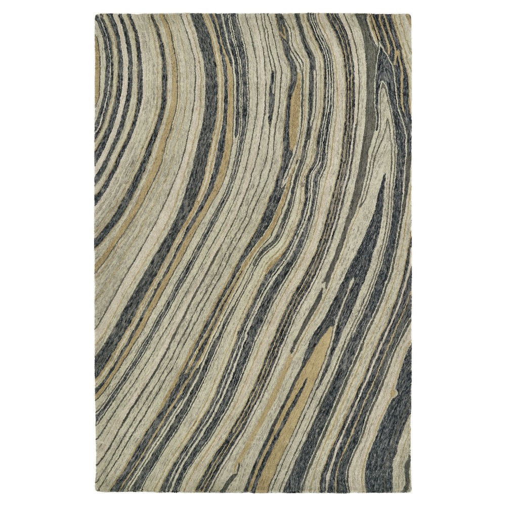 Kaleen Marble Collection Multi Sage Area Rug 3'6" x 5'6"