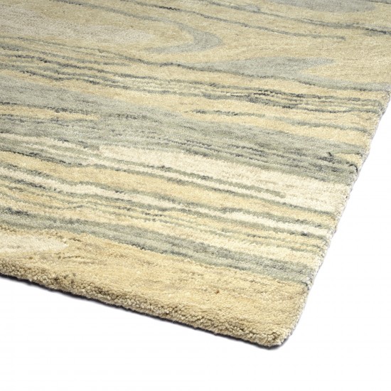 Kaleen Marble Collection Sand Gray Throw Rug 2' x 3'