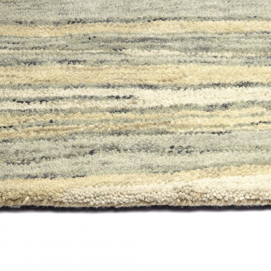 Kaleen Marble Collection Sand Gray Runner 2'6" x 8'