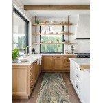 Kaleen Marble Collection Sage Sand Area Rug 3'6" x 5'6"