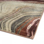 Kaleen Maya Collection Light Cranberry Throw Rug 1'10" x 2'6"