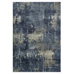 Kaleen Maya Collection MYA03-10 Denim Throw Rug 1'10" x 2'6"