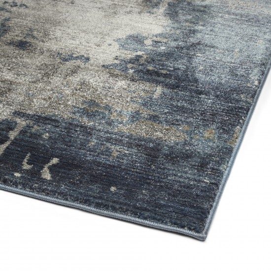 Kaleen Maya Collection MYA03-10 Denim Area Rug 5'3" x 7'10"