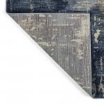 Kaleen Maya Collection MYA03-10 Denim Area Rug 8'4" x 11'7"