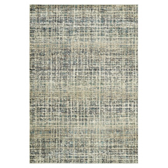 Kaleen Maya Collection Light Ivory Throw Rug 1'10" x 2'6"