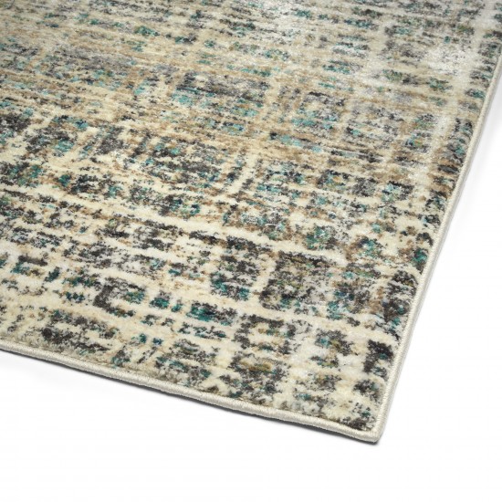 Kaleen Maya Collection Light Ivory Area Rug 5'3" x 7'10"