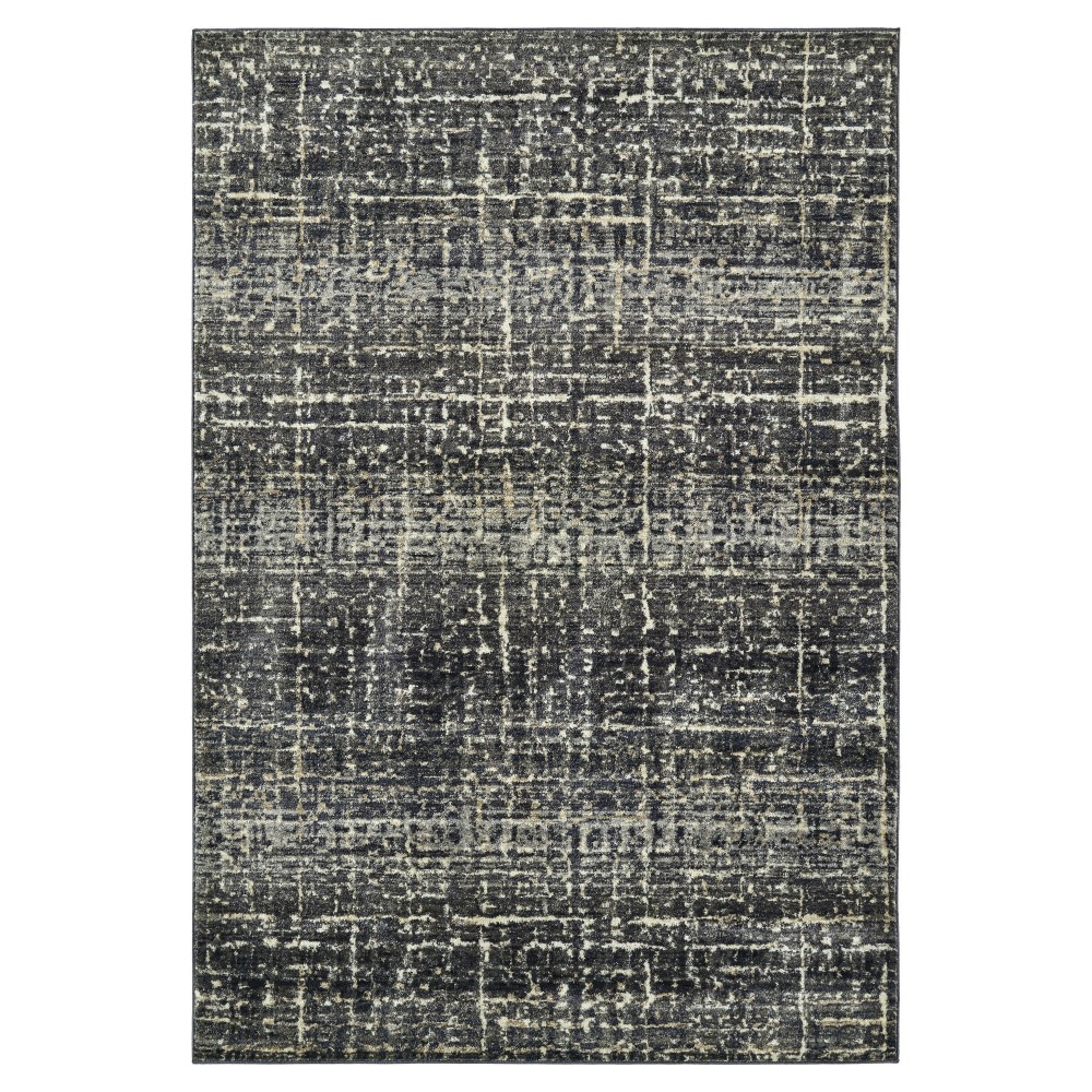 Kaleen Maya Collection Light Grey Area Rug 5'3" x 7'10"