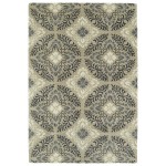 Kaleen Melange Collection Mushroom Charocal Area Rug 9' x 12'