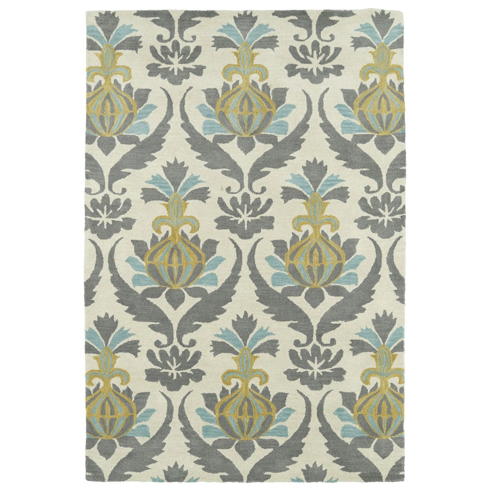 Kaleen Melange Collection MLG04-01 Ivory Throw Rug 2' x 3'