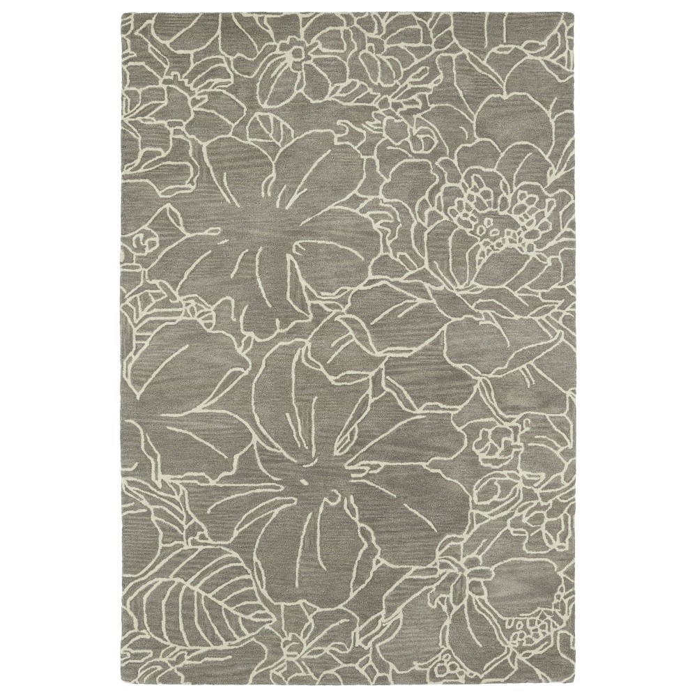 Kaleen Melange Collection Dark Taupe Area Rug 9' x 12'