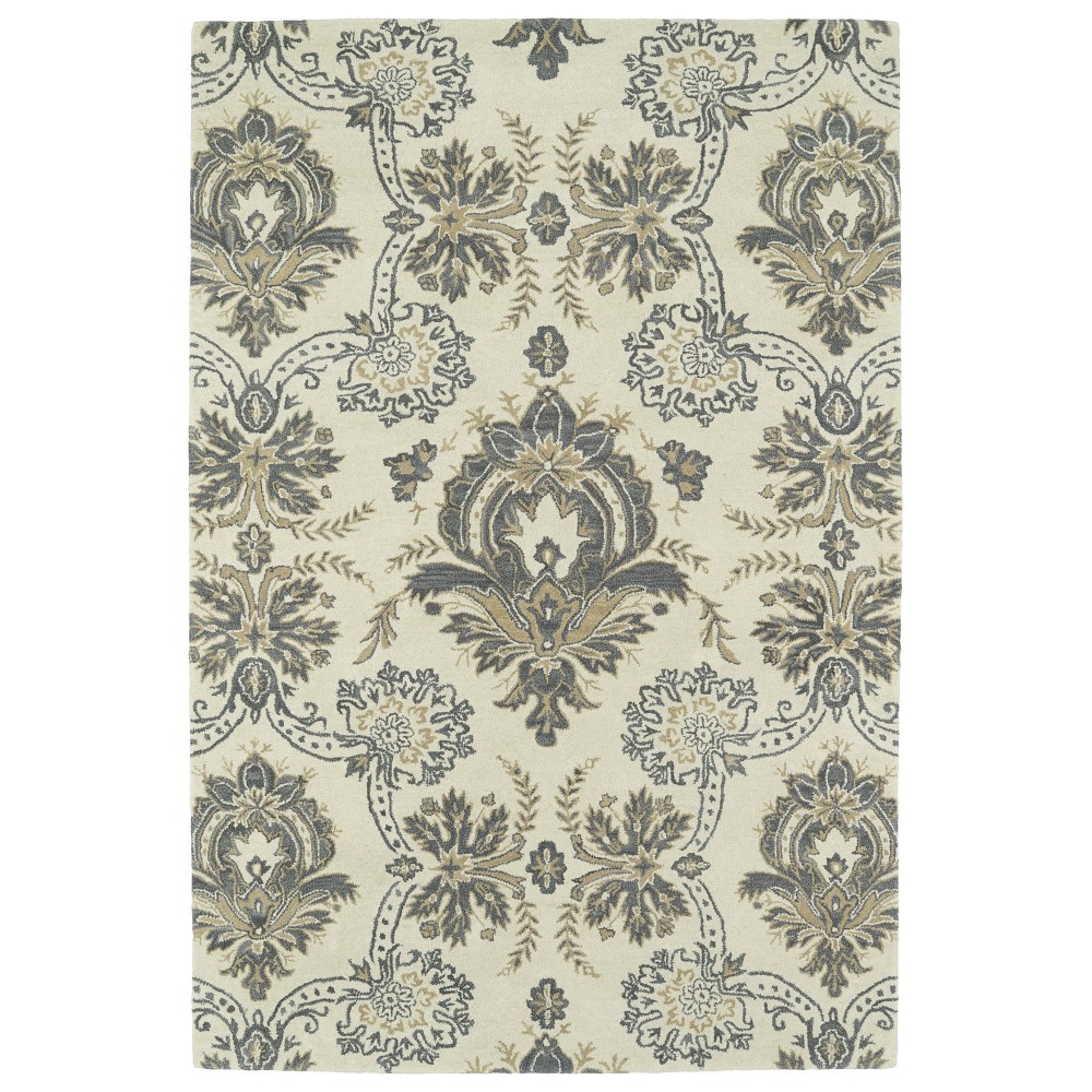 Kaleen Melange Collection MLG07-01 Ivory Throw Rug 2' x 3'