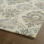 Kaleen Melange Collection MLG07-01 Ivory Throw Rug 2' x 3'