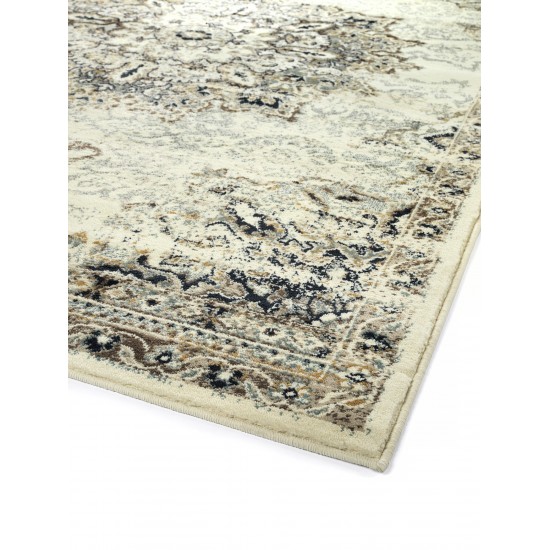 Kaleen Memphis Light Ivory Area Rug 5'3" x 7'6"