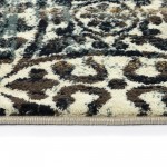 Kaleen Memphis Multi Chocolate Area Rug 5'3" x 7'6"