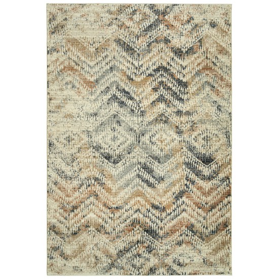 Kaleen Memphis Light Sand Area Rug 3'11" x 5'7"