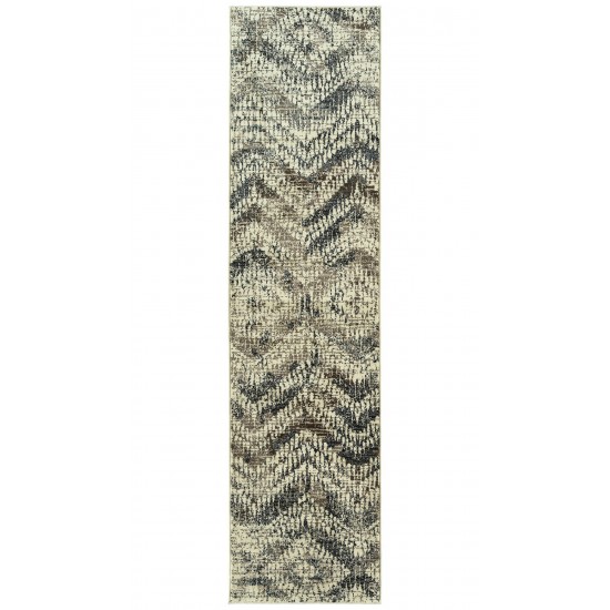 Kaleen Memphis Dark Chocolate Runner 2' x 7'8"