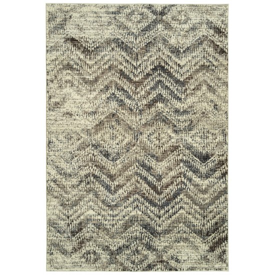 Kaleen Memphis Dark Chocolate Area Rug 3'11" x 5'7"