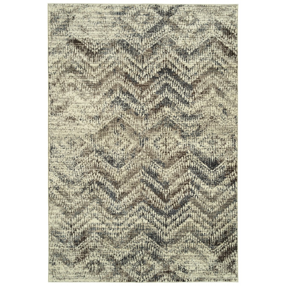 Kaleen Memphis Dark Chocolate Area Rug 7'10" x 10'