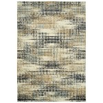 Kaleen Memphis Sand Gold Area Rug 3'11" x 5'7"