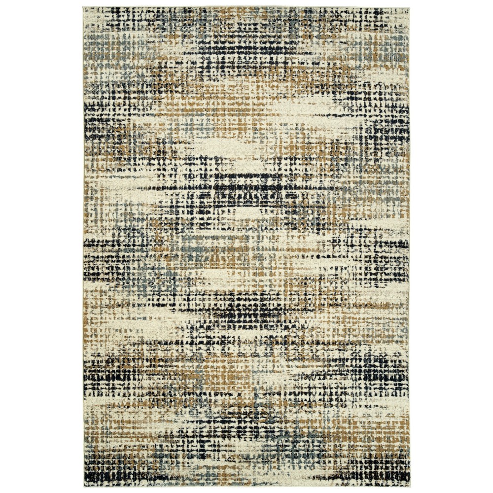 Kaleen Memphis Sand Gold Area Rug 3'11" x 5'7"