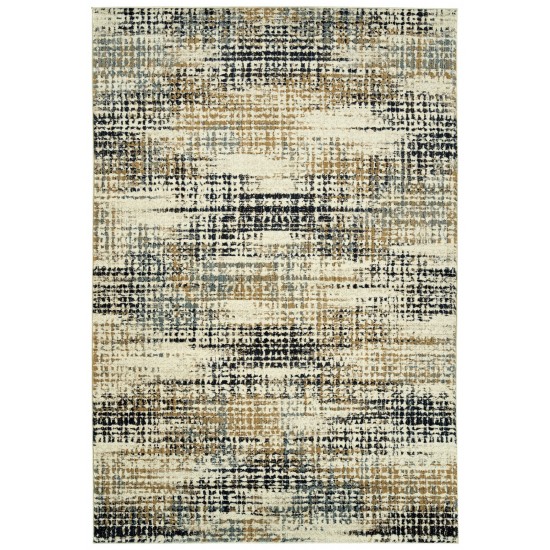 Kaleen Memphis Sand Gold Area Rug 5'3" x 7'6"