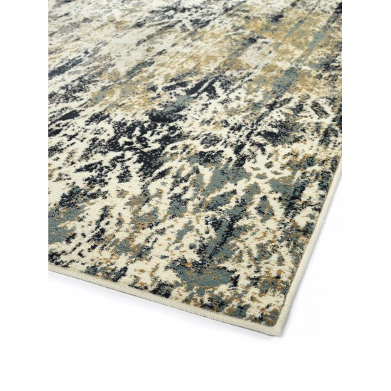 Kaleen Memphis Multi Sand Area Rug 3'11" x 5'7"