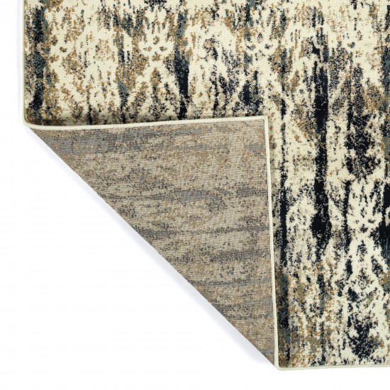 Kaleen Memphis Multi Sand Area Rug 3'11" x 5'7"