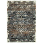 Kaleen Memphis Dark Blue Runner 2' x 7'8"