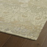 Kaleen Mercery Collection Light Camel Throw Rug 2' x 3'