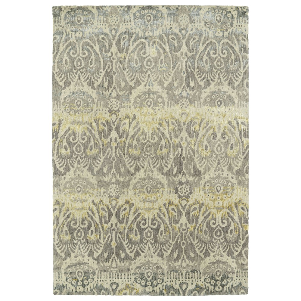 Kaleen Mercery Collection MER01-75 Grey Throw Rug 2' x 3'