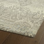 Kaleen Mercery Collection MER01-75 Grey Area Rug 3'6" x 5'6"