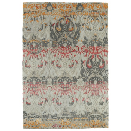 Kaleen Mercery Collection Dark Fire Throw Rug 2' x 3'