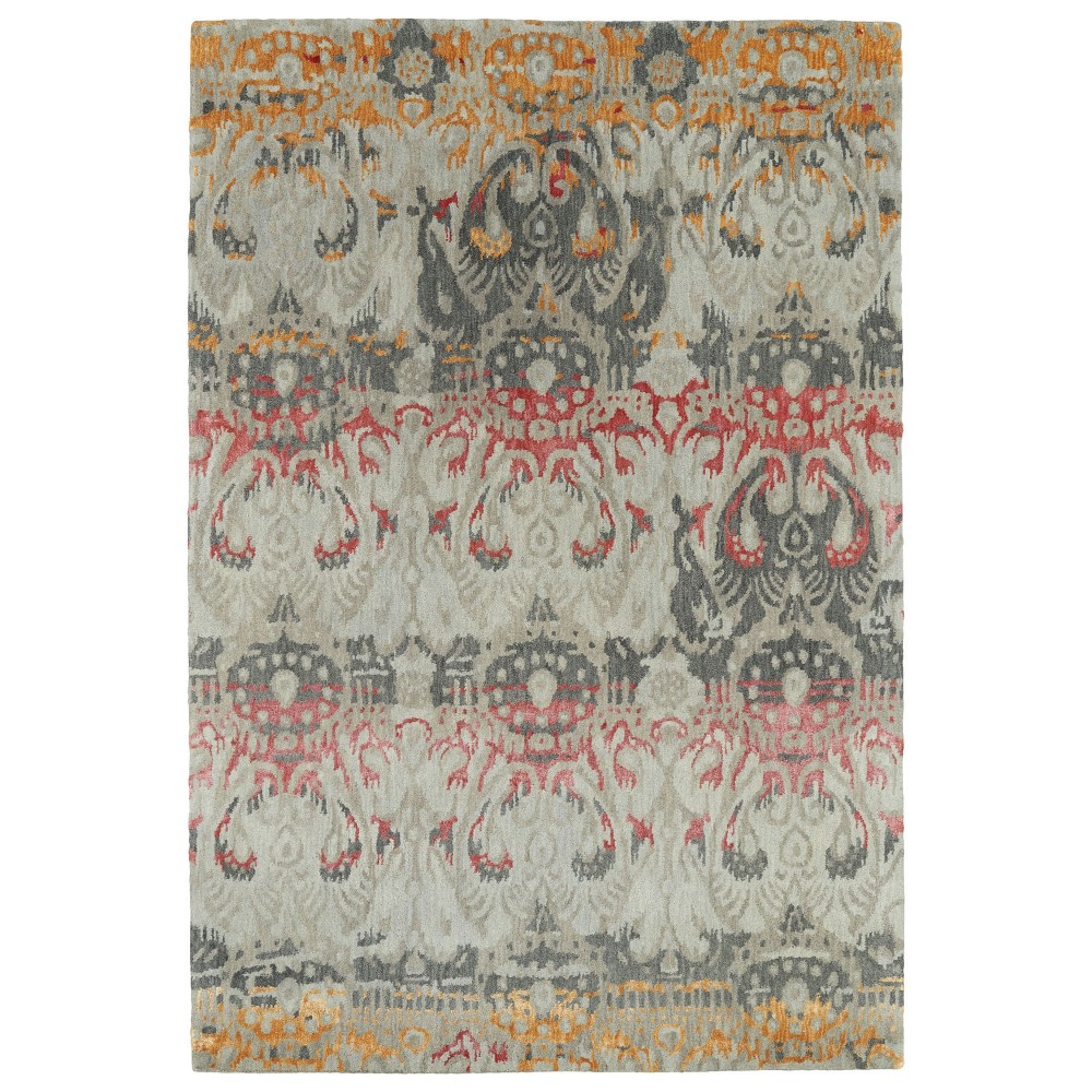 Kaleen Mercery Collection Dark Fire Area Rug 3'6" x 5'6"