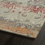 Kaleen Mercery Collection Dark Fire Area Rug 5' x 7'9"