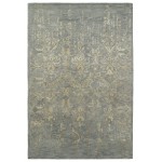 Kaleen Mercery Collection Light Bronze Throw Rug 2' x 3'