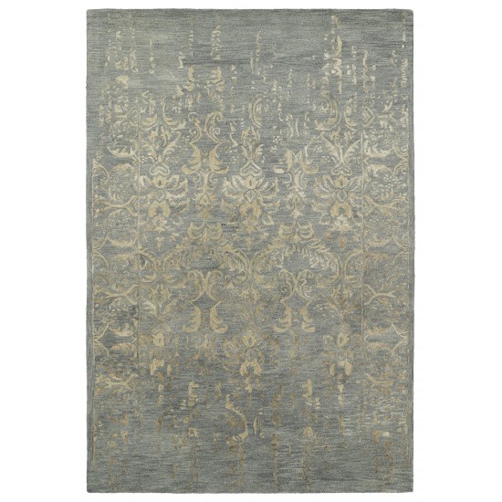 Kaleen Mercery Collection Light Bronze Throw Rug 2' x 3'