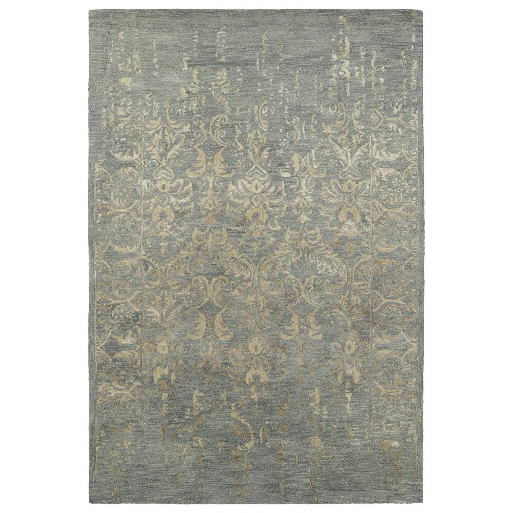 Kaleen Mercery Collection Light Bronze Throw Rug 2' x 3'