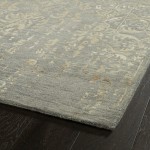 Kaleen Mercery Collection Light Bronze Throw Rug 2' x 3'