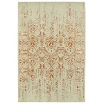 Kaleen Mercery Collection Light Paprika Area Rug 3'6" x 5'6"
